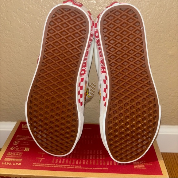 NWT Vans x Haribo Gummy Classic Slip-On Shoes White Womens Size 8 Sneaker - Picture 7 of 7